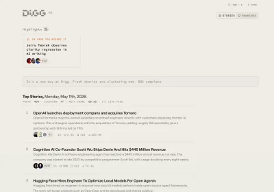 Digg Riprova: il Nuovo Aggregatore di Notizie AI