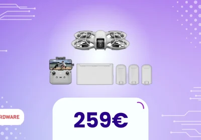 DJI Neo Fly More a 259€: il 4K portatile che decolla ovunque!