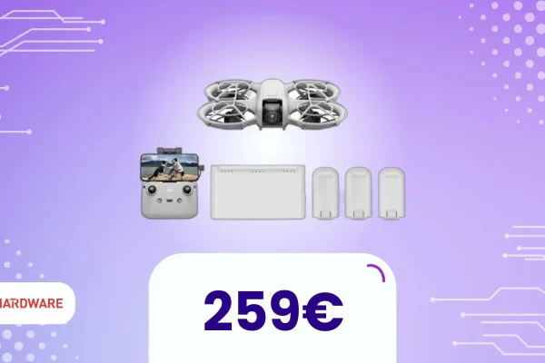 DJI Neo Fly More a 259€: il 4K portatile che decolla ovunque!