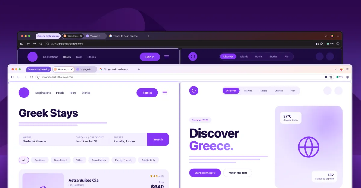 Firefox presenta un redesign arrotondato: controlli intuitivi per privacy e intelligenza artificiale