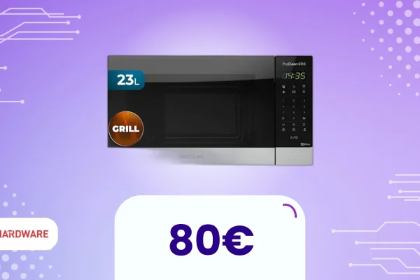 Forno a microonde: elegante, moderno e performante sotto gli 80€!