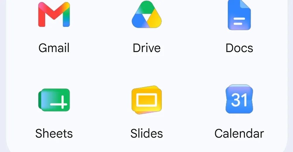 Google lancia le nuove icone rinnovate per l’app Workspace