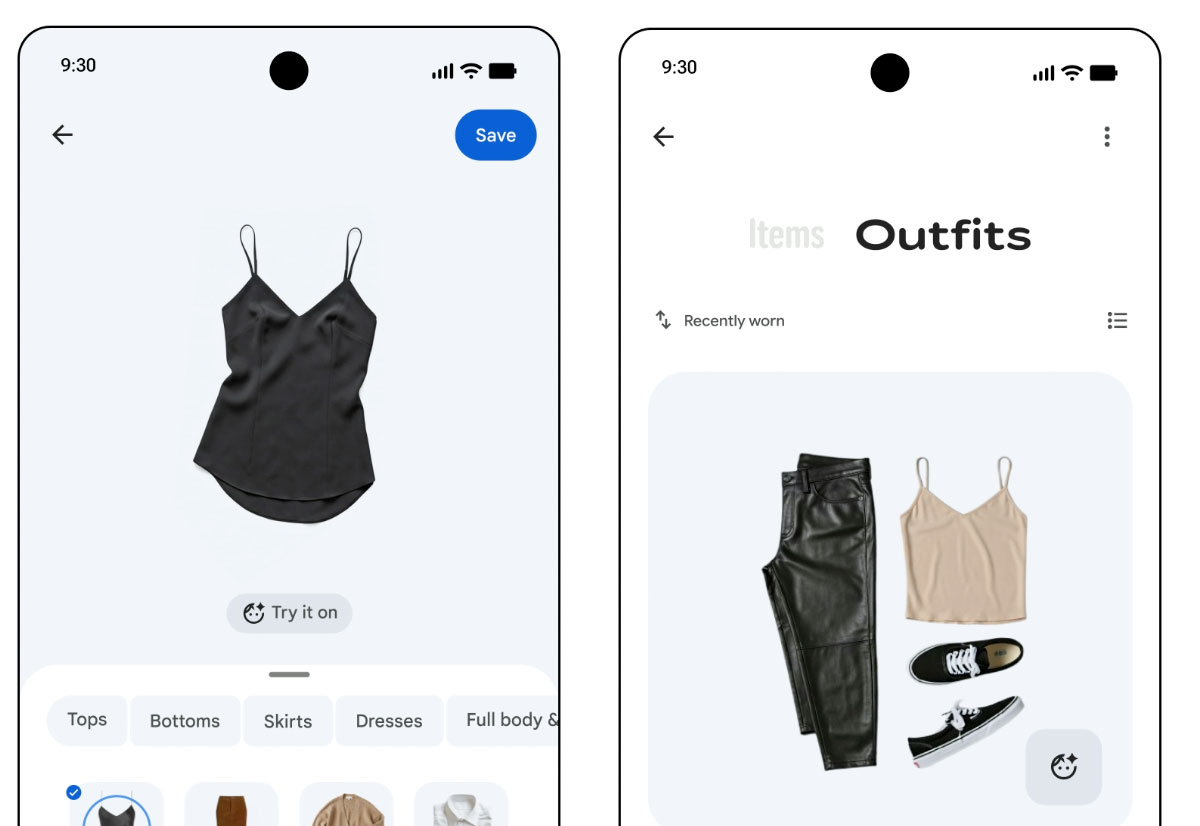 Google Foto: il tuo guardaroba virtuale per un outfit sempre alla moda