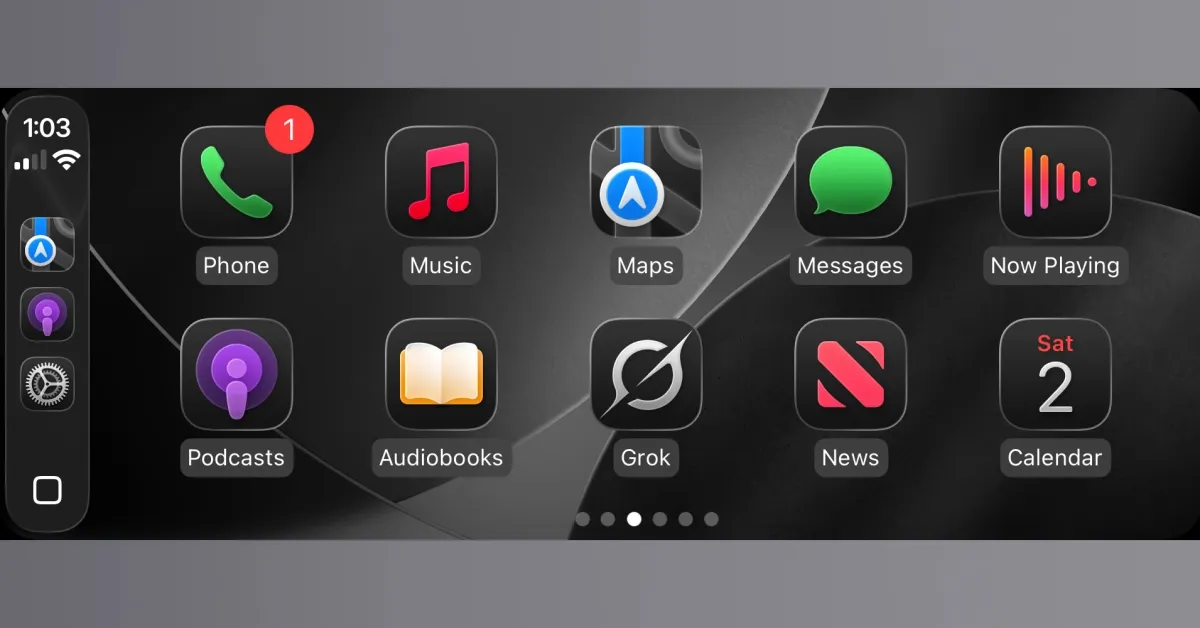 xAI lancia la modalità Grok Voice su Apple CarPlay!