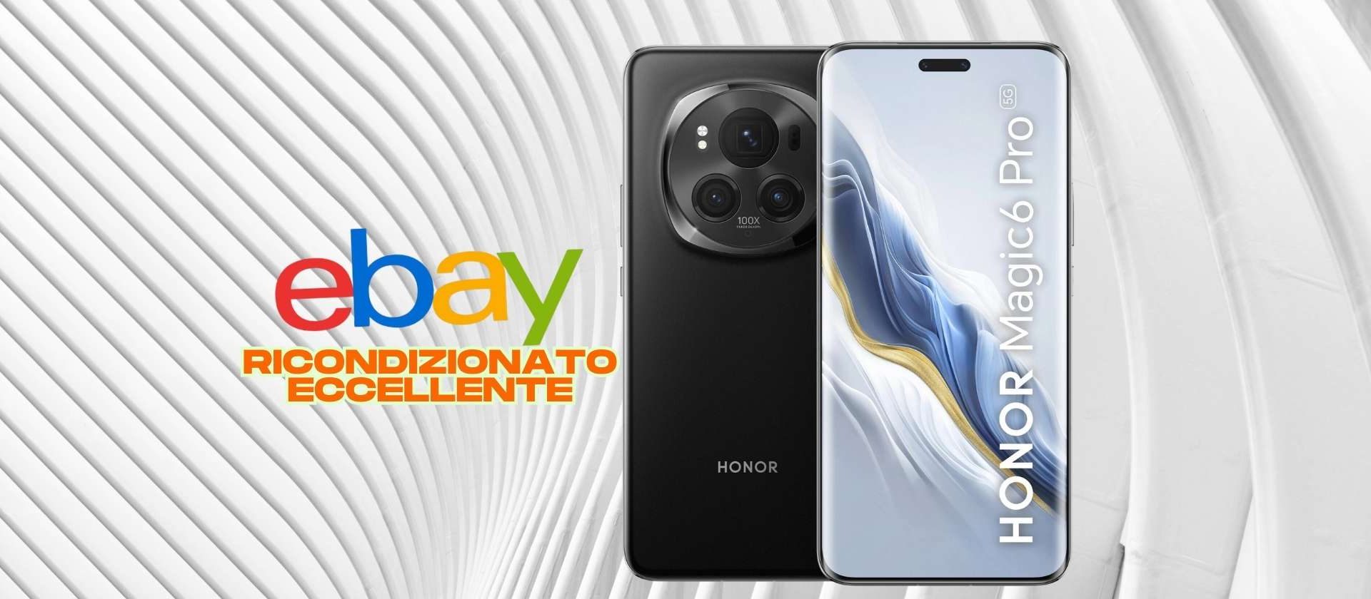 HONOR Magic6 Pro 5G 512GB a Prezzo Imperdibile: Ricondizionato di Qualità!