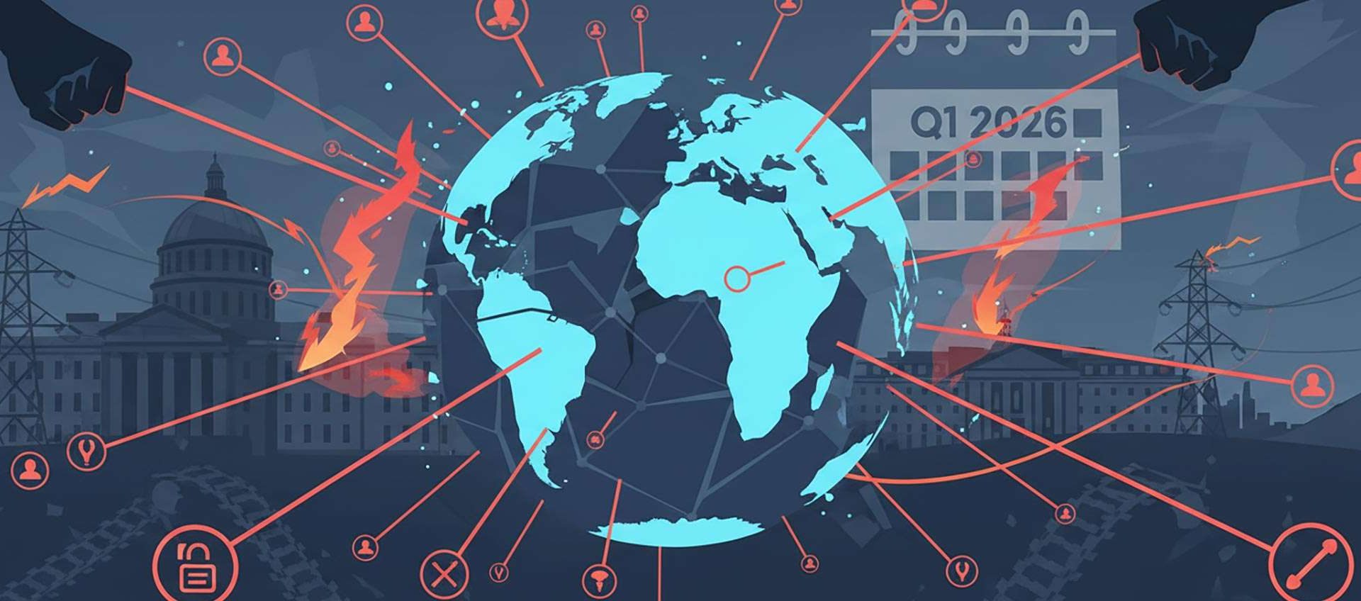 Internet in pericolo: guerre, censure e blackout minacciano la rete globale