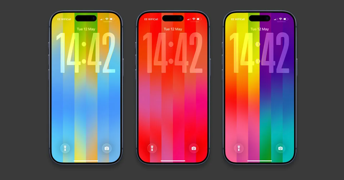Scopri come personalizzare il nuovo sfondo colorato del tuo iPhone!