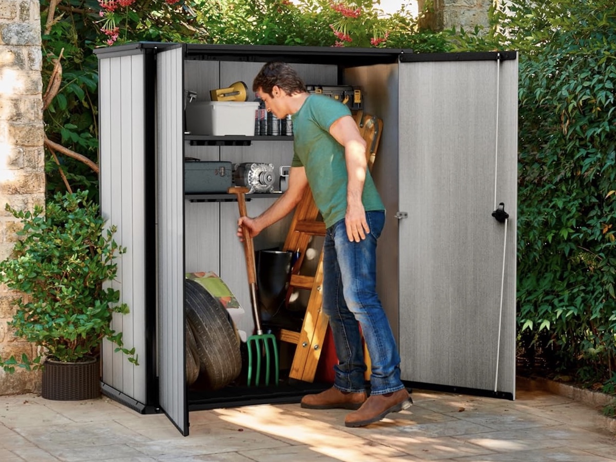 Offerte Imperdibili: Casette, Armadi e Bauli in Resina Keter per il Tuo Giardino!