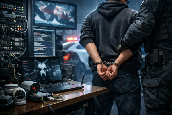 Arrestato Kimwolf, il presunto mastermind della botnet DDoS