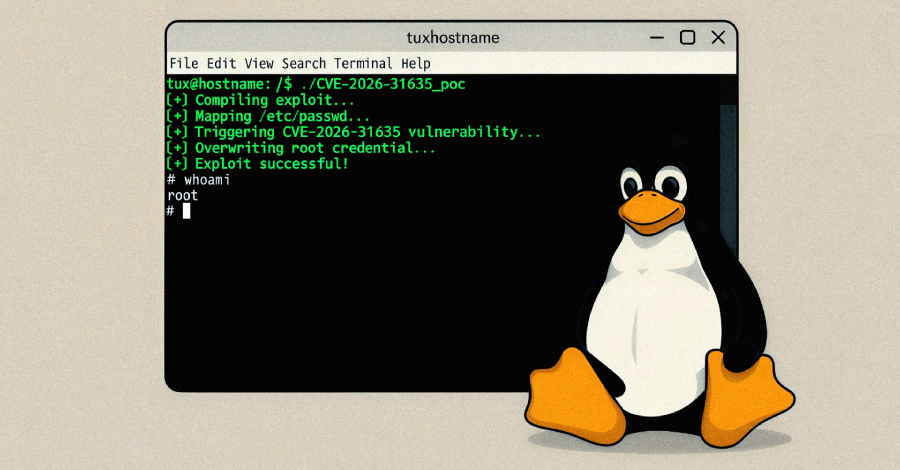 Rilascio di DirtyDecrypt PoC per la vulnerabilità LPE CVE-2026-31635 del Kernel Linux