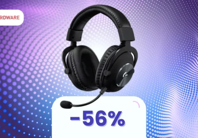 Logitech G PRO X Wireless: cuffie premium a soli 104€ con uno sconto del 56%!