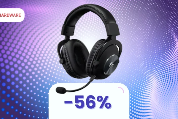 Logitech G PRO X Wireless: cuffie premium a soli 104€ con uno sconto del 56%!