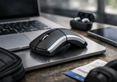 Logitech lancia il mouse pieghevole che rivoluziona l’uso del trackpad