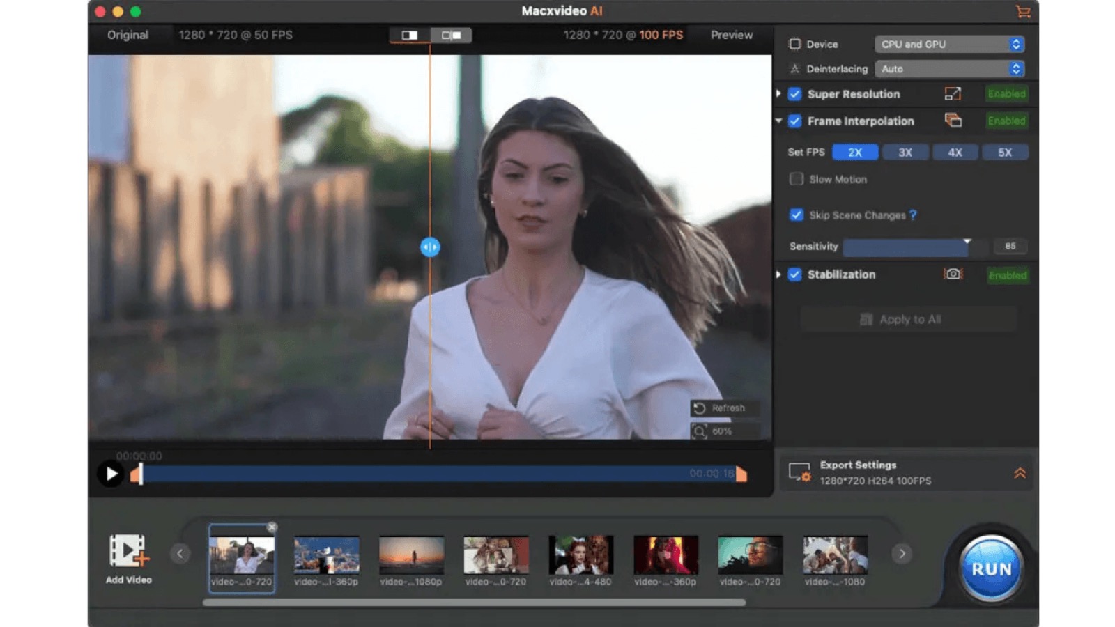 Macxvideo AI: Conversione Video 4K con Potenziamento Intelligente