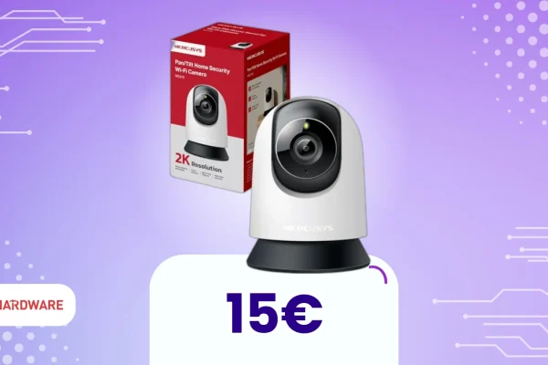 Telecamera Wi-Fi a soli 15€: connessione immediata e senza preoccupazioni!