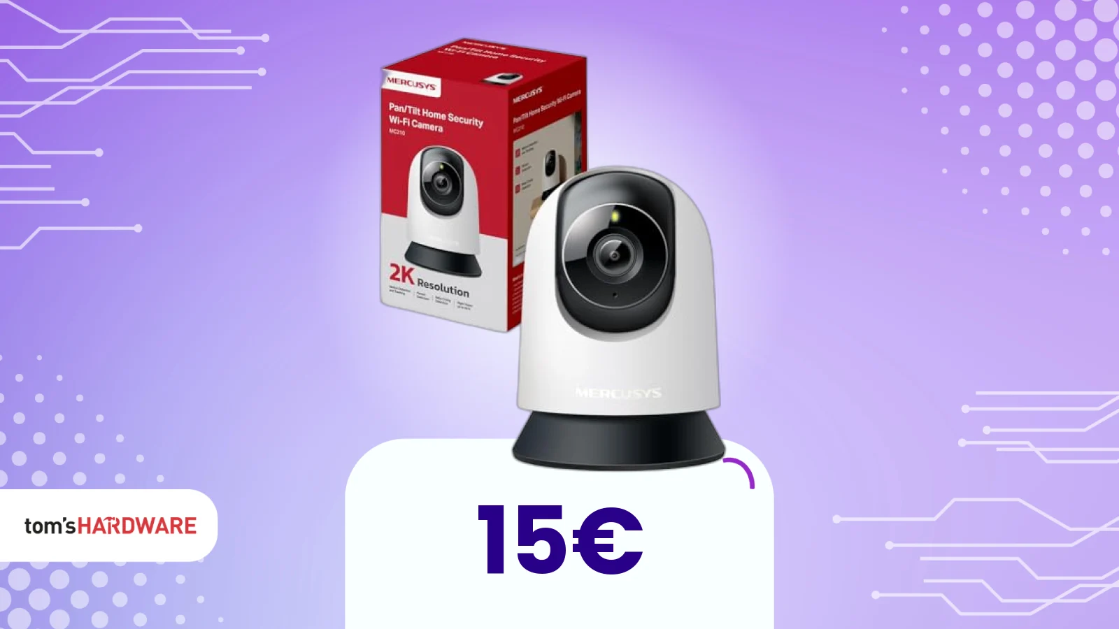 Telecamera Wi-Fi a soli 15€: connessione immediata e senza preoccupazioni!