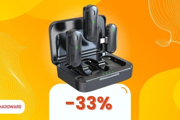 Microfoni wireless a meno di 20€: la soluzione economica per registrazioni ovunque!