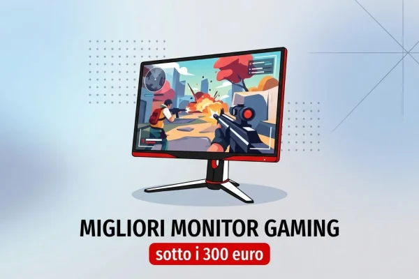 I migliori monitor gaming sotto i 300 euro: guida all’acquisto senza compromessi
