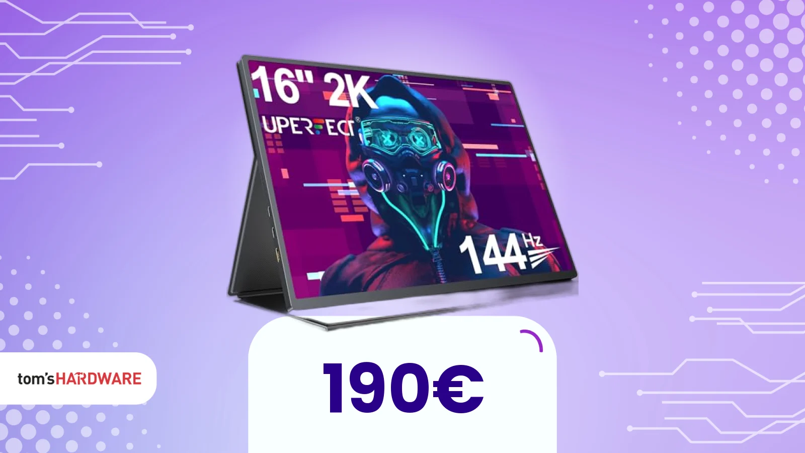 Monitor portatile: prestazioni da protagonista con risoluzione 2K e 144Hz!