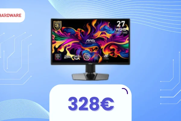 Monitor QD-OLED a 327€: un prezzo imbattibile!