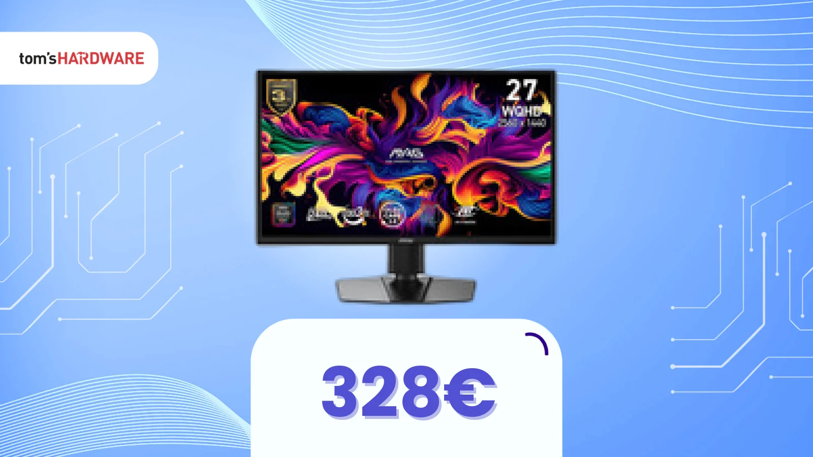 Monitor QD-OLED a 327€: un prezzo imbattibile!