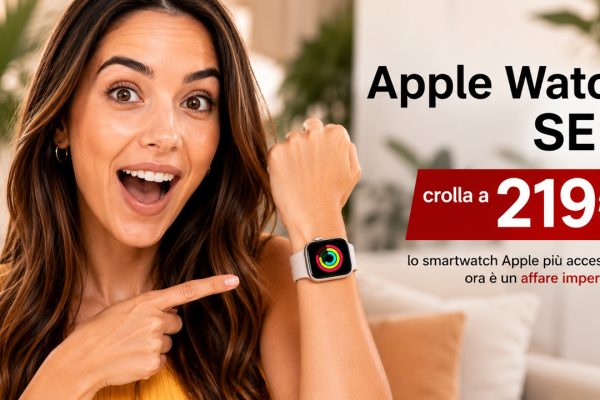 Apple Watch Series 11 a 539€ e SE 3 a 219€: sconti fino al 22%