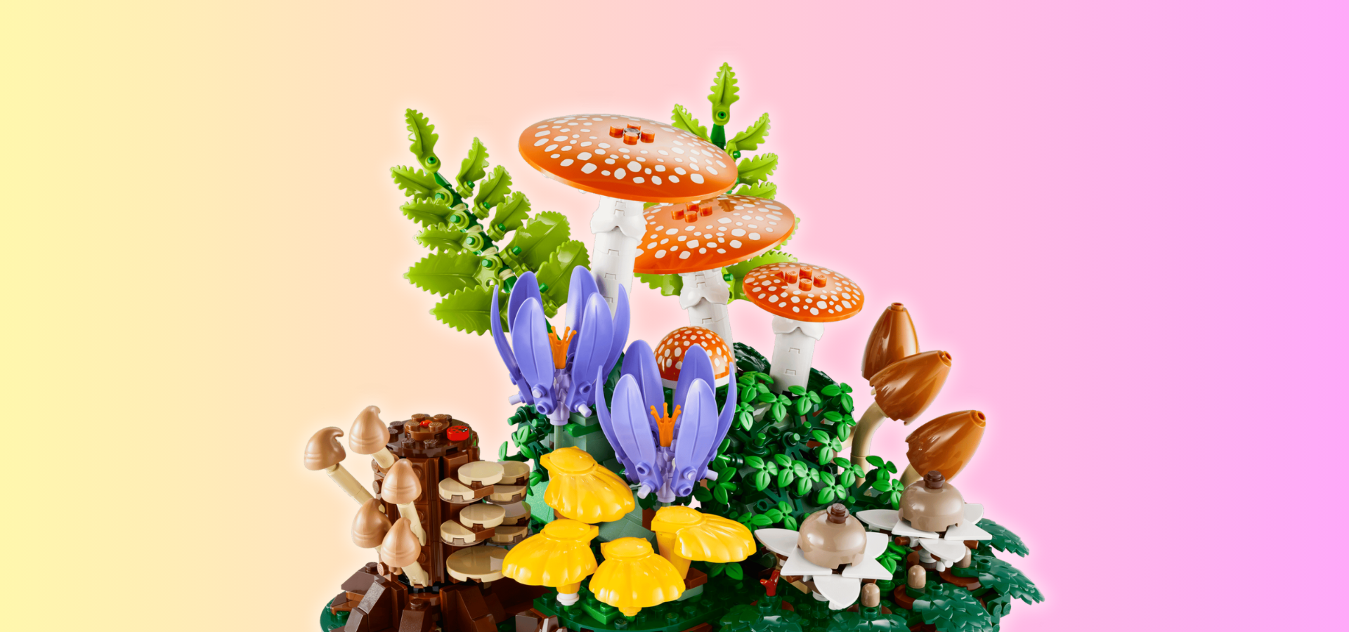 LEGO Botanicals Funghi del bosco in offerta a 79.99€