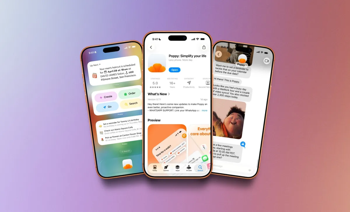 Poppy lancia un’assistente AI proattiva per semplificare la tua vita digitale