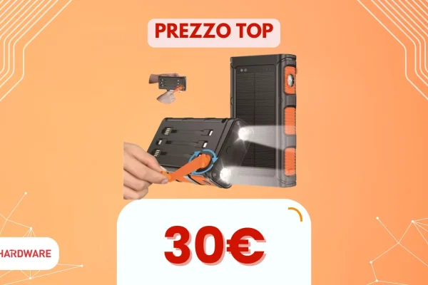 Scopri su AliExpress la powerbank a manovella che non puoi perdere!