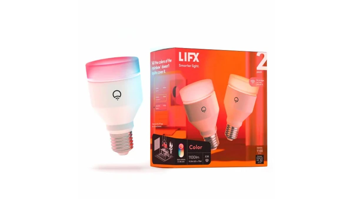LAMPADINE SMART LIFX: SCONTO RECORD DEL 36%! UN’OTTIMA SCELTA!