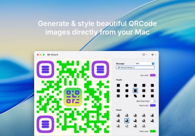 Crea Codici QR Personalizzati su Mac con QR Wizard e Licenza Illimitata