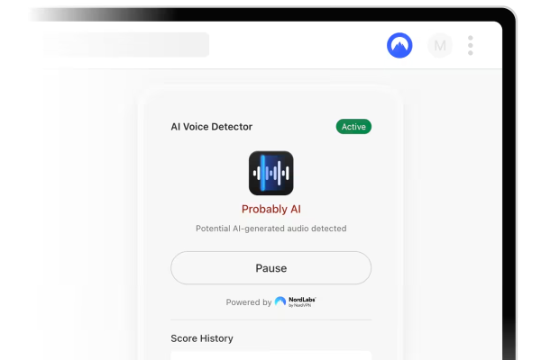 NordVPN presenta un innovativo Rilevatore di Voce AI nella sua estensione per Chrome