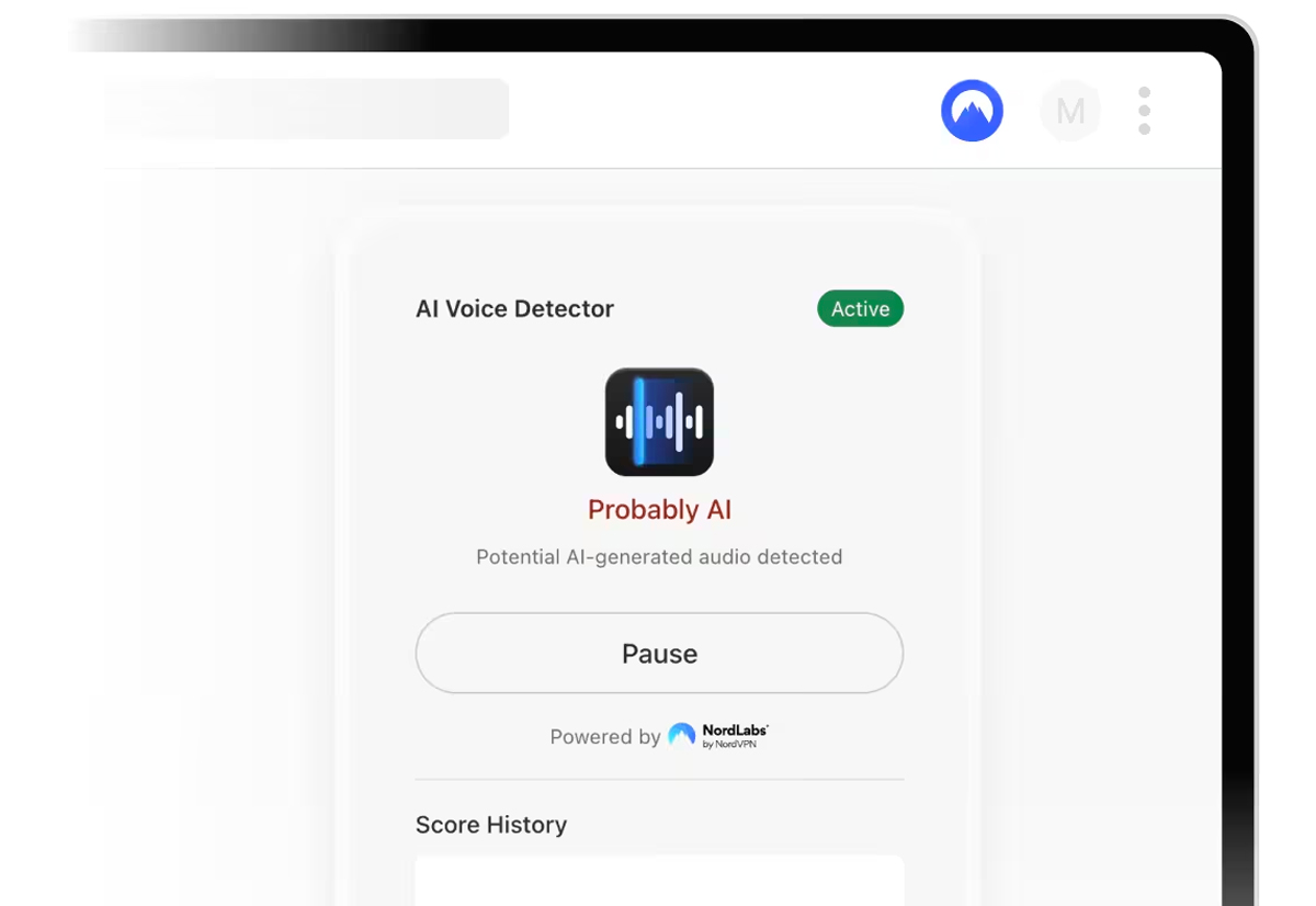 NordVPN presenta un innovativo Rilevatore di Voce AI nella sua estensione per Chrome