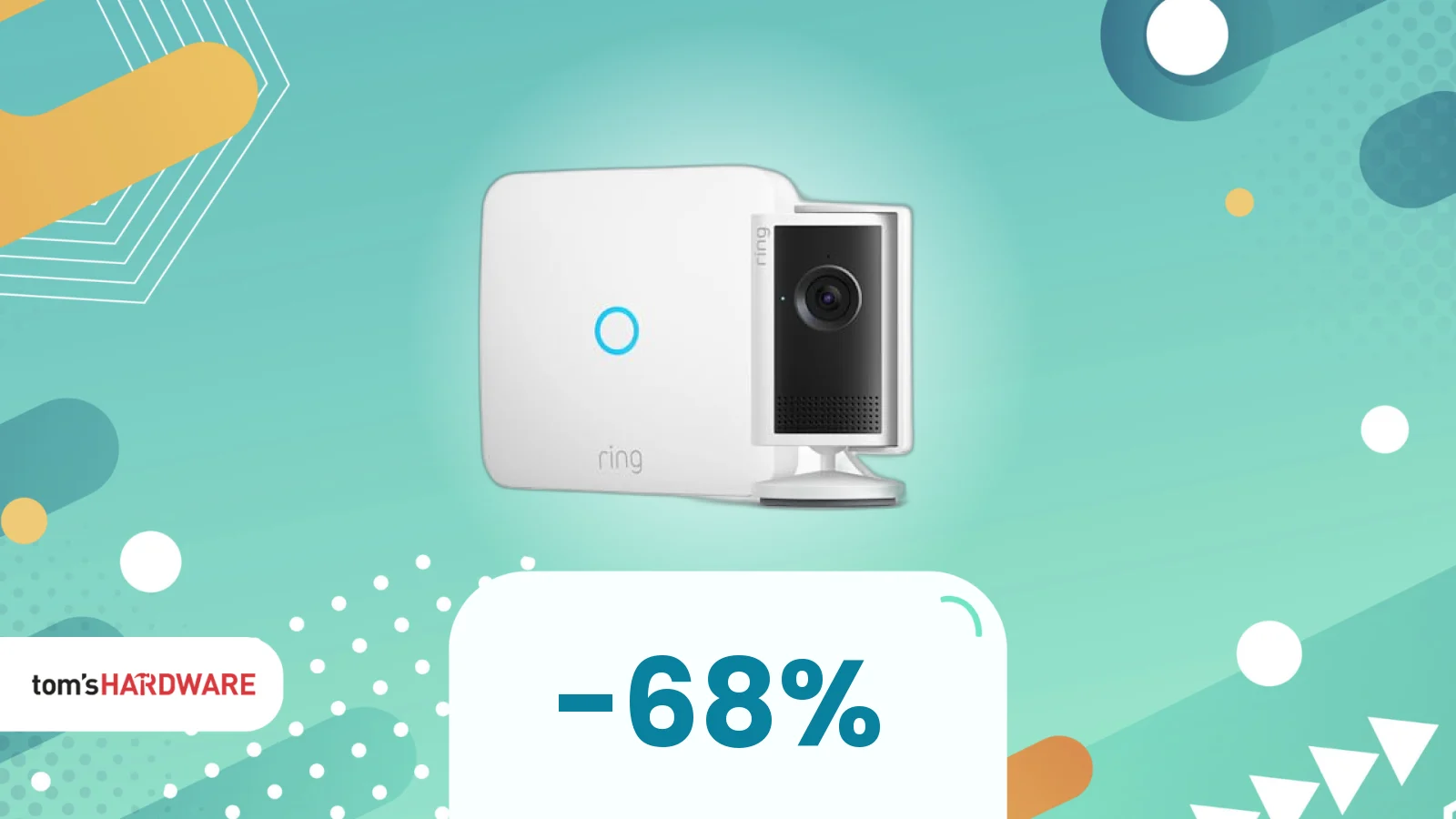 Offerta Imperdibile: A soli 45€ hai Ring Intercom e Ring Indoor Camera!