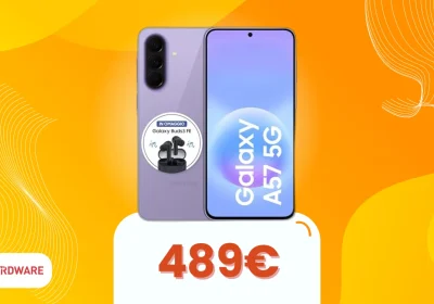 Offerta Imperdibile Galaxy A57: Acquista su Amazon sotto i 500€ e ricevi cuffie in omaggio!