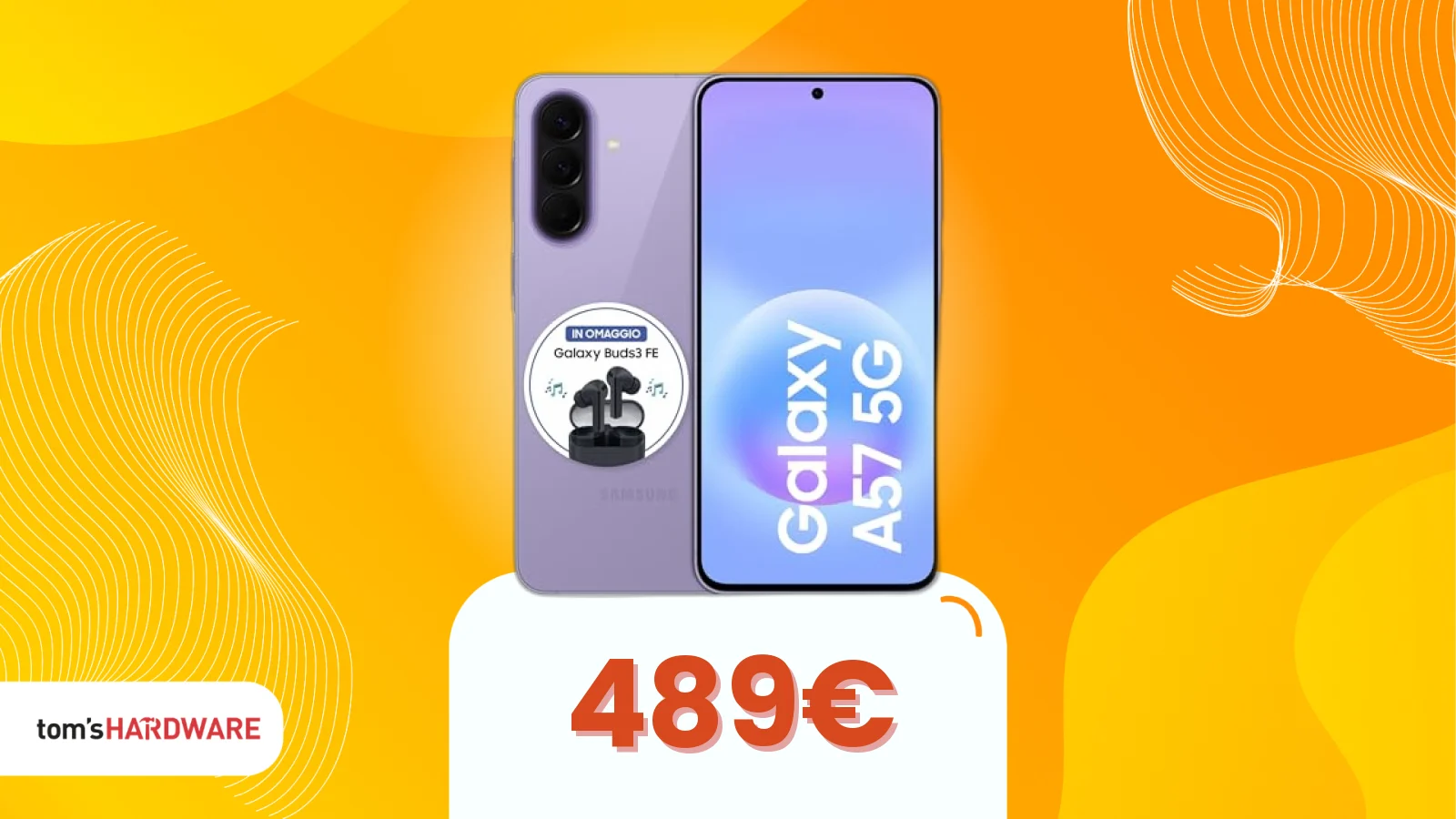 Offerta Imperdibile Galaxy A57: Acquista su Amazon sotto i 500€ e ricevi cuffie in omaggio!