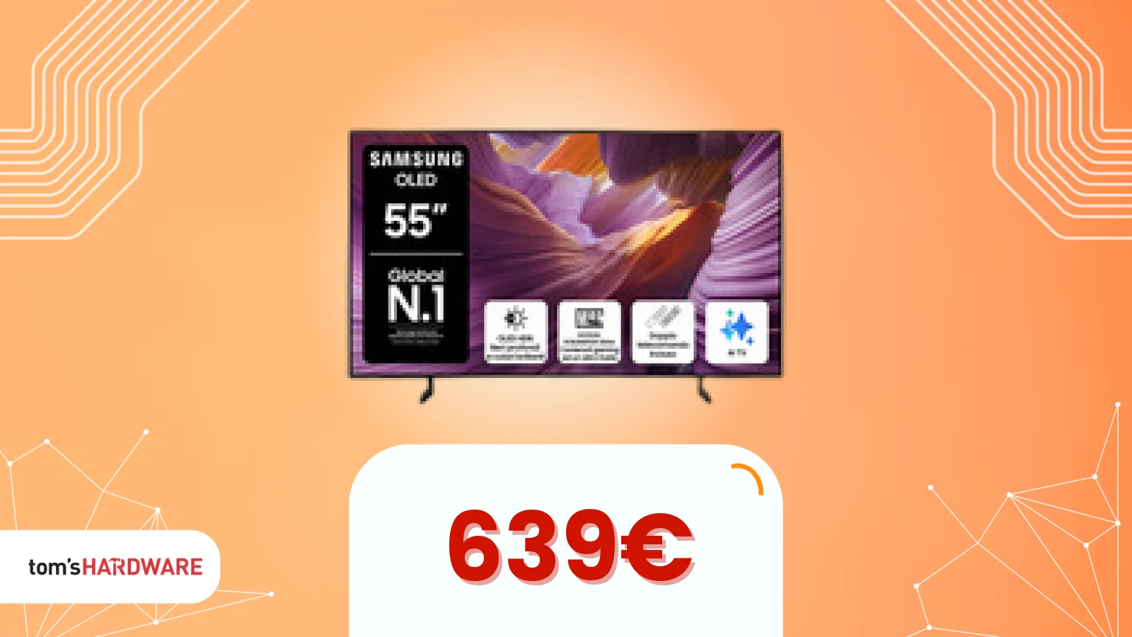 Samsung OLED a 640€? Scopri il fantastico sconto extra di 60€!