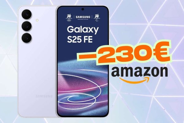 Risparmia 230€ sul Samsung Galaxy S25 FE 256GB, Offerta Esclusiva di Oggi su Amazon!