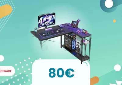 Scopri l’affare: scrivania con prese di corrente incluse a meno di 80€!