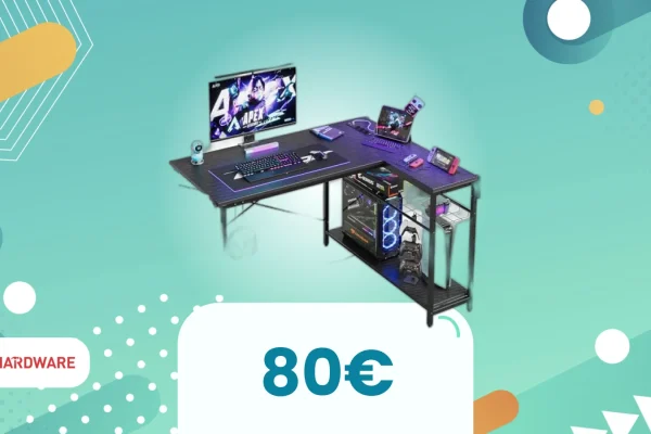 Scopri l’affare: scrivania con prese di corrente incluse a meno di 80€!