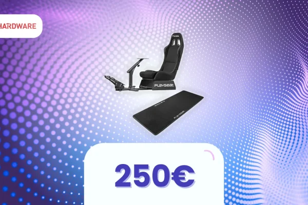 Offerta Playseat a 249€ da Mediaworld: Include Tappeto Stabilizzante!