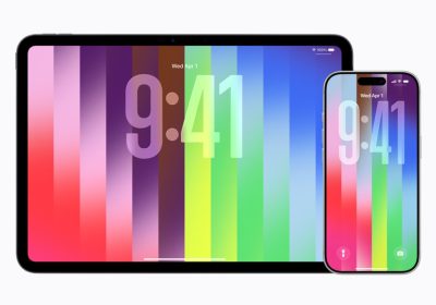 In iOS 26.5: uno sfondo vibrante che esplode di colori