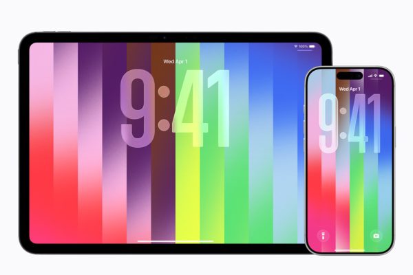 In iOS 26.5: uno sfondo vibrante che esplode di colori