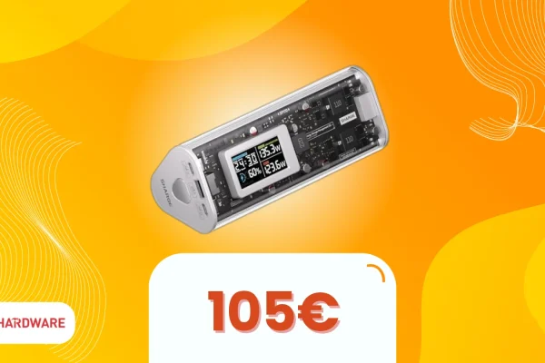 Power Bank con Display e Cover Trasparente: Scopri il Super Sconto Imperdibile!