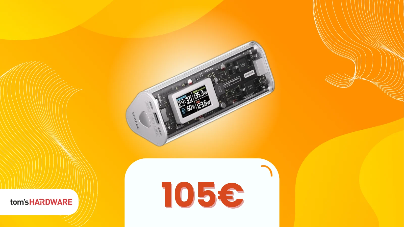 Power Bank con Display e Cover Trasparente: Scopri il Super Sconto Imperdibile!