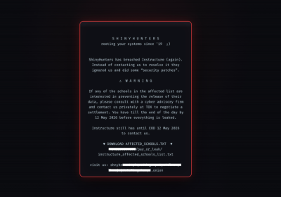 Hackers compromettono le pagine di accesso delle scuole dopo aver rivendicato un’altra violazione di Instructure