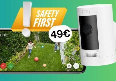 Sicurezza Massima: Acquista Ora la Videocamera Ring a Solo 49€!