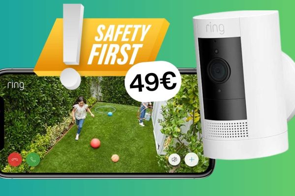 Sicurezza Massima: Acquista Ora la Videocamera Ring a Solo 49€!