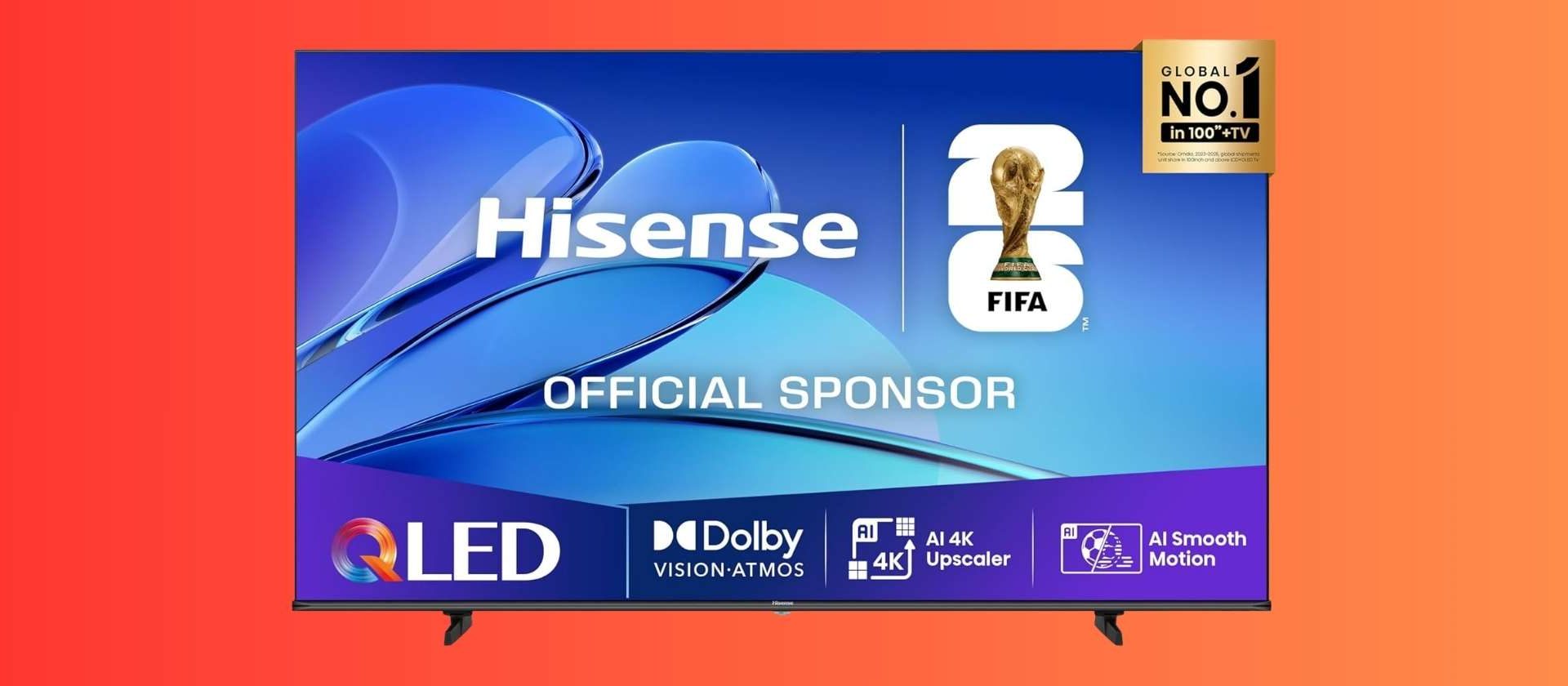 Offerta Imperdibile: Smart TV Hisense 58″ QLED 4K a Prezzo Mai Visto su Amazon!