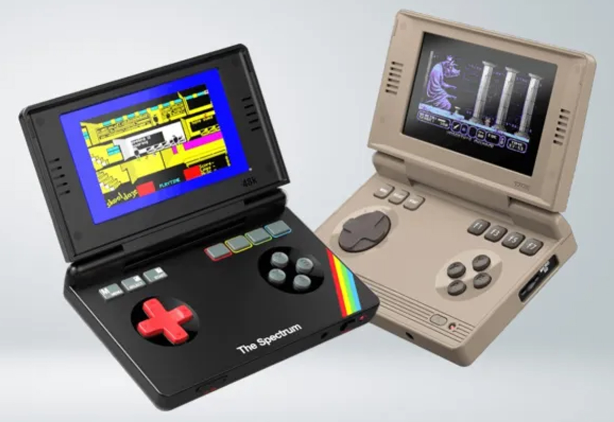 Varianti Portatili del Commodore 64 e ZX Spectrum in Stile Nintendo